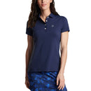 Peter Millar Women's Performance Stretch Jersey Golf Shirt - Navy