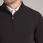 Puma Cloudspun Fleece 1/4 Zip Mid-Layer Pullover - Black