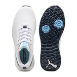 Puma Fusion Grip 6 Evo Spikeless Golf Shoes - Puma White/Puma Silver