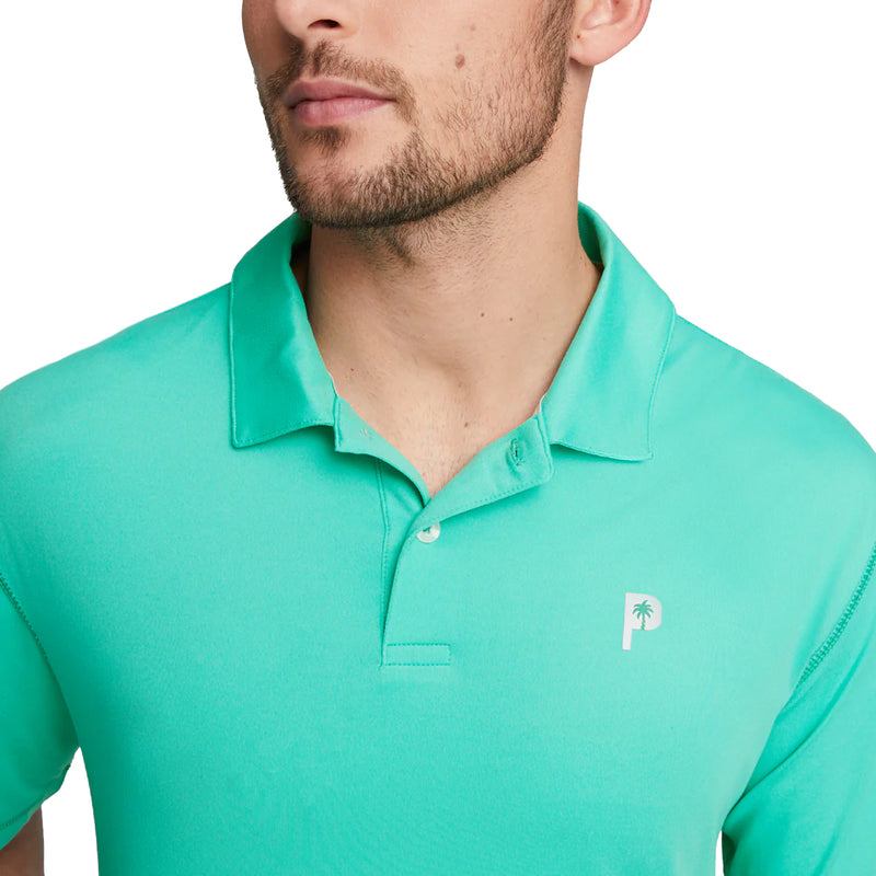 Puma x PTC 高尔夫 Polo 衫 - 水绿色