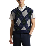 RLX Ralph Lauren Polo Argyl 2/48 棉质 Coolmax 高尔夫背心 - Argyle 多色