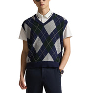 RLX Ralph Lauren Polo Argyl 2/48 棉质 Coolmax 高尔夫背心 - Argyle 多色