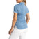 RLX Ralph Lauren Women's Airflow Golf Polo Shirt - Hatteras Blue Multi
