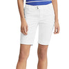 RLX Ralph Lauren 女式标准杆高尔夫短裤 - 纯白色
