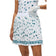 Rohnisch Women's Breezy Pleated Golf Skort - Teal Mountain Bloom