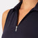 Golftini Women's Sleeveless Zip Golf Polo Shirt - Navy