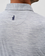 Johnnie-O Performance Featherweight Polo Seymour Stripe - Navy