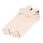 J.Lindeberg Women's Spin Short Golf Socks - Moonbeam