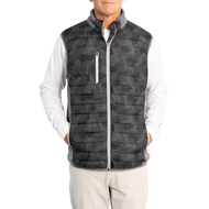 Sunderland Anton Padded Stretch Panel Performance Golf Gilet - Black Camo