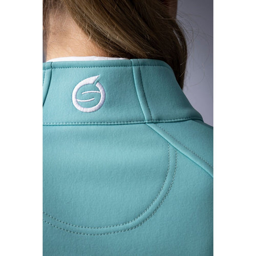Sunderland Women's Nira Thermal Panelled Fleece Water Repellent Golf Jacket - Mint