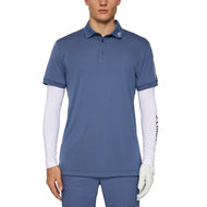 J.Lindeberg Tour Tech Regular Fit Golf Polo Shirt - Vintage Indigo