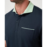 Travis Mathew Fairway To Heaven Golf Shirt - Total Eclipse