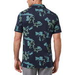 Travis Mathew Favourite Hello Golf Shirt - Total Eclipse