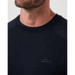Travis Mathew Fibercloud Golf Crew Neck Pullover - Black