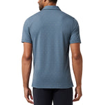 Travis Mathew 性能球衣波浪高尔夫 Polo 衫 - Bering Sea