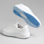 Cole Haan Women's GrandPrø Topspin Waterproof Golf Shoes - Optic White/Heather Gray