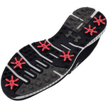 Under Armour Medal RST 2 Spriked Golf Shoes - Black/Metallic Silver