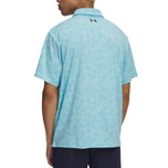 Under Armour Playoff 3 印花高尔夫 Polo 衫 - 蓝色/海军蓝