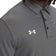 Under Armour 季后赛条纹高尔夫 Polo 衫 - 午夜海军蓝/白色