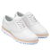 Cole Haan Women's ØriginalGrand Shortwing Golf Shoe - Optic White/Bluebell