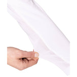 高尔夫蒂尼女子酷女孩长袖高尔夫球球衫 - 白色