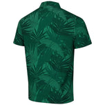 Lyle & Scott Leaf Print Golf Polo Shirt - Canopy Green