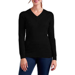 Nivo Women's Nicole V-Neck Sweater - Black