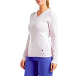 Nivo Women's Nicole V-Neck Sweater - Pink Sugar