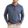 Peter Millar Perth 混色性能四分之一拉链 - 海军蓝