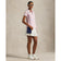 RLX Ralph Lauren Women's Tour Pique Polo Shirt - Garden Pink/White/Pale Blue