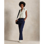 RLX拉尔夫·劳伦（Ralph Lauren）女子双重编织高尔夫裤子 - 精制海军