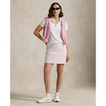 RLX Ralph Lauren Women's 17" Aim Pleated Back Golf Skort - Garden Pink Gingham