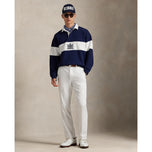 RLX RALPH LAUREN CLASSIC FIT双系带披肩 - 精制海军/陶瓷白色