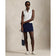 RLX Ralph Lauren Women's Tailored Fit V-Neck Sleeveless Golf Polo Shirt - Ceramic White