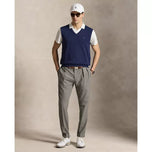 RLX Ralph Lauren Knitted V-Neck Golf Vest - Twilight Navy Heahter
