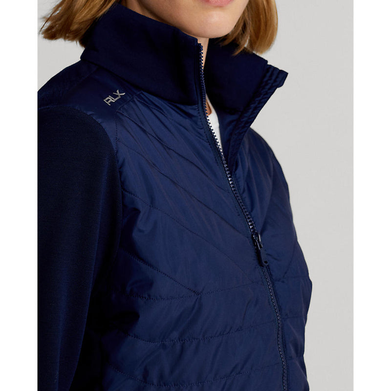 RLX Ralph Lauren 女式酷羊毛混合夹克 - 法国海军