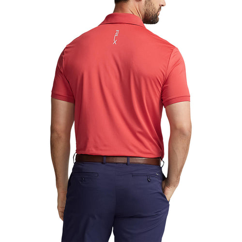 RLX Ralph Lauren Solid Airflow Performance Polo 衫 - 春季红色