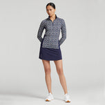 RLX RALPH LAUREN女子UV球衣1/4拉链套套 - 高地花卉