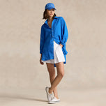 RLX拉尔夫·劳伦（Ralph Lauren）妇女表演百褶高尔夫短裤 - 纯白色