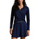 RLX Ralph Lauren 女式 UV 弹力球衣 1/4 拉链高尔夫套头衫 - 精致海军蓝