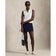 RLX Ralph Lauren Women's Tailored Fit V-Neck Sleeveless Golf Polo Shirt - Ceramic White