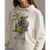 RLX Ralph Lauren Women's Polo Bear 2/48 Cotton Blend Golf Pullover - White Splash Multi