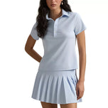 RLX Ralph Lauren 女式 Tour Pique 高尔夫 Polo 衫 - 办公室蓝
