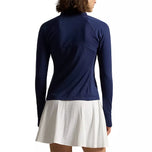 RLX Ralph Lauren Women's Stretch Jersey Full Zip Layer - Refined Navy