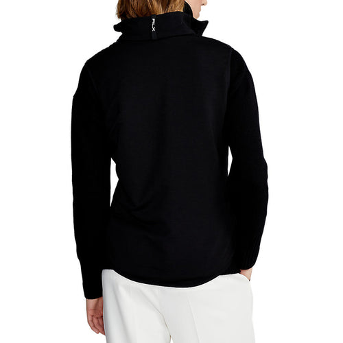 RLX Ralph Lauren 女式酷羊毛混合背心 - Polo 黑色