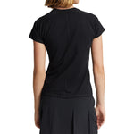 RLX Ralph Lauren 女式弹力圆领 T 恤 - Polo 黑色