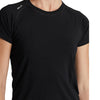 RLX Ralph Lauren 女式弹力圆领 T 恤 - Polo 黑色