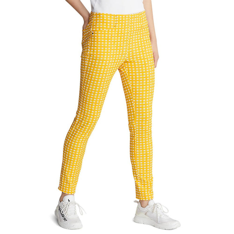 RLX Ralph Lauren 女式印花鹰裤 - 黄鳍格子