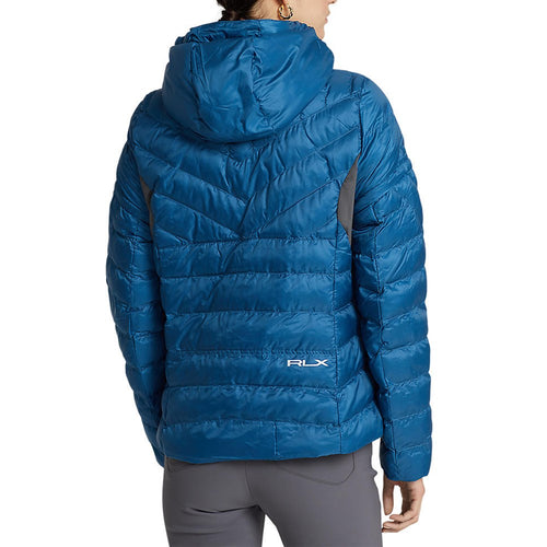RLX Ralph Lauren 女式羽绒保暖夹克 - 靛蓝色