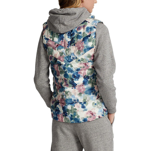 RLX Ralph Lauren 女式印花保暖背心 - 水彩